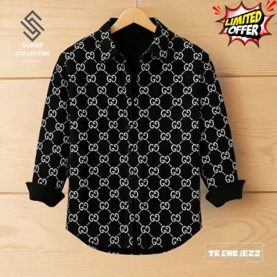 Men's Premium Full Sleeve Black Shirt